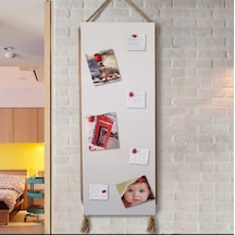 Mıknatıslı Pano Ve Yazı Tahtası, Dekoratif Halatlı Magnet Panosu (438576392)
