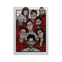 Ghostbastır Design La Casa Da Papel 99 Parça Ayaklı Puzzle Dekoratif Çocuk Yapbozu 096