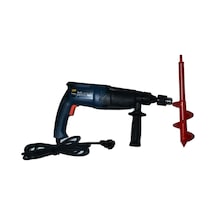 Matkap Uç Toprak Burgu Bodur Kısa Ağaç Dikme Makinesi 32x10 Cm Kırmızı