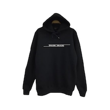 Imagine Dragons Baskılı Kapüşonlu Sweatshirt Siyah
