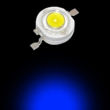 3W Power Led Mavi