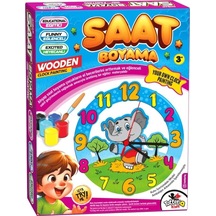 Ahşap Saat Boyama 7321