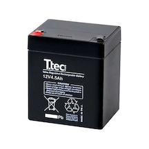 12 Volt 4.5 Amper Akü + Adaptör Şarj Cihazı Şarj Timsah Uc Kablo N11.236