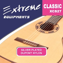 Extreme Xcs274 Klasik Gitar Teli 4. Tel Re Gümüş Kaplama Sarı