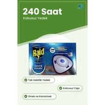 Sinek İlacı Elektro Yedek 240 Saat Gece Gündüz Kokusuz Sivrisinek