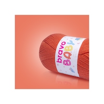 Baby Tüylenmez Anti Pilling Bebek Yünü 100 Gr 250 Metre Renk Kodu: 455 Tarçın