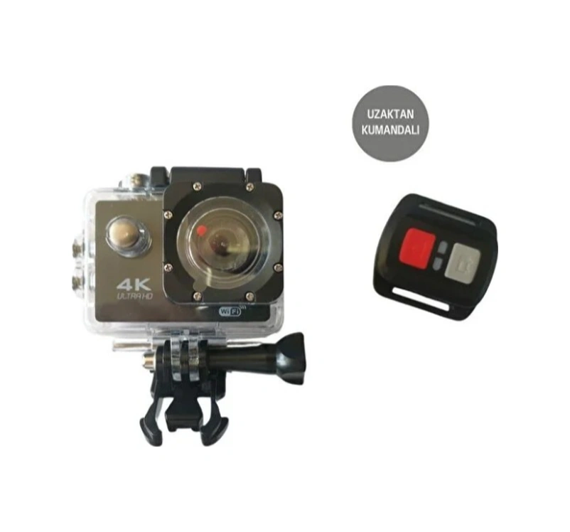 Kumandalı 4k Wi-fi Aksiyon Kamerası