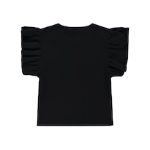 Civil Girls Sun Lover Baskılı 10-13 Yaş Tişört Siyah