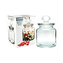 Paşabahçe 2 Adet Kitchen Plastik Contalı Cam Kavanoz 98671