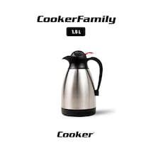 Cooker Family 1.5 Litre Paslanmaz Çelik Termos Ckr2031 Diğer