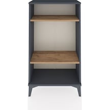 Arges Komodin 2 Raflı 60x30x106 Antrasit-çam Antrasit