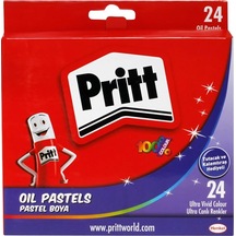 Pritt Pastel Boya Karton Kutu 24 Renk 1307853 Çok Renkli