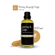 Sabunal Pirinç Kepeği Yağı 100 ML Cilt Aydınlatıcı Ve Eşitleyici Bakım Yağı