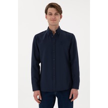 U.S. Polo Assn. U.s. Polo Assn. Erkek Uzun Kollu Regular Gömlek 2084126 Lacivert