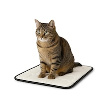 80x45 Cm Ortopedik Kedi Yatağı Yumuşak Ve Destekleyici Yatak, Kaymaz Tabanlı, Yıkanabilir Ked