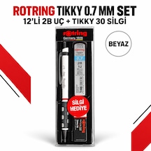 Rotring Tikky 3lü Kalem Seti - Renk Seçenekli Beyaz