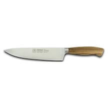 Sürbisa 61340 Zeytin Saplı Dövme Şef Bıçağı Çelik:22.5 CM Toplam:3