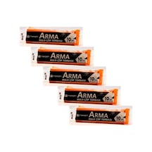 Arma Standart Büyük Boy 50 Litre Çöp Torbası Poşeti / 65 x 80 CM - Siyah - 10 Adetlik 5 Rulo