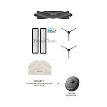 Dreame D9 Max Gen 2 Robot Süpürge Uyumlu Fırça, Hepa Filtre, Mop Seti-7 Parça