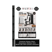 Premium Fitness Cihazı Düzenleyici Mobilya Türü Hgym-100 Tekli Çalışma İstasyonu