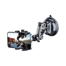 Joyhub Çekim Için Araç Telefonu Tutucu, Ikisi Bir Arada, Güçlü Vantuz Kırmızı - Siyah Yok Direksiyon