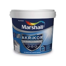 Marshall Akrikor Silikonlu + Akrilik Dış Cephe Boyası Y7 7,5l 7.5 L