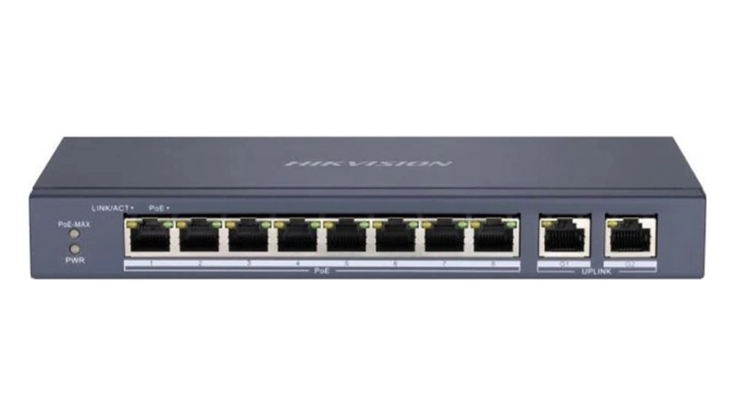 Hıkvısıon Ds-3e0310p-e/m 8xfe+2xfe 65w Poe Switch