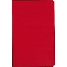 Deffter Just Simple Çizgili Defter Red 64535-0 Kırmızı