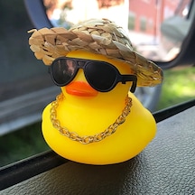 1 Pc Çim Şapka Sarı Ördek Araba Aksesuarları Araba Dekorasyonları Acemi Sürücü Orange 1 Piece Set