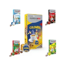 Espressomm® Single Origin Karışık Alüminyum Kapsül Kahve 10 Adet
