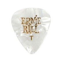 Ernie Ball P09164 Pearloid Thin Beyaz Gitar Pena 3 Adet 0,46mm