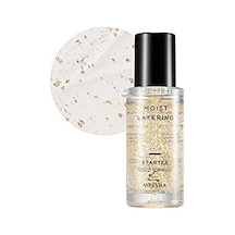Altın Parçacıklı Nem Ve Parlaklık Veren Makyaj Bazı Moist Layering Starter Gold Topping 6998