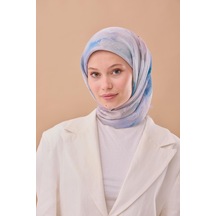 Silk Home Olinda İpek Eşarp 47004-11 Gri, Mavi, Pembe, Siyah, Pudra