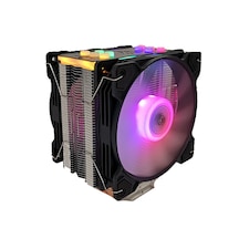 Snowman T5 CPU Soğutucu Fan RGB Light Board Çift Fan - Intel Uyumlu
