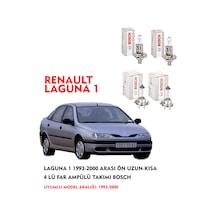LAGUNA 1 1996 MODEL ÖN UZUN-KISA 4 LÜ FAR AMPÜLÜ TAKIMI BOSCH