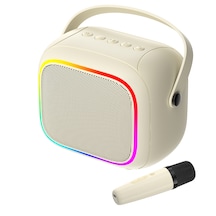 Havit Sk818bt Rgb Mikrofonlu Bluetooth Hoparlör - Mini - Bej