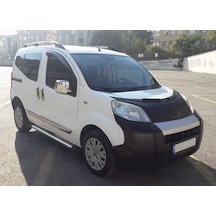 Fiat Fiorino 2012 Kaput Maskesi - Deri Ön Kaput Koruyucu - Siyah