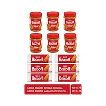 Bıscoff 250gr. X 6 Adet Bıscoff Spread Orıgınal 400 Gr X 6 Adet