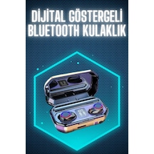 Bluetooth Kulaklık Android Ve İos Uyumlu Anc Özellikli Dijital Şarj Göstergeli -