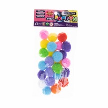 Rubenis Pon Pon 30 Mm 10 Renk Karışık 5062 1 Pak