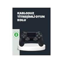 Kablosuz Titreşimli Oyun Kolu Ps4 Uyumlu Ergonomik Tasarım Ve Uzun Pil Ömrü - Karbul3932-73 Renkli