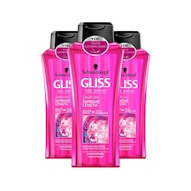 Gliss Supreme Length Şampuan 400 ml X3