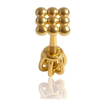 14 Ayar Altın Piercing Tragus Küpe T019