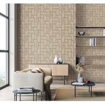 Roka 23108-2 Geometrik Modern Desenli Düz Sade Duvar Kağıdı
