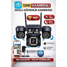 O-kam Ok-202plusw 4 Lens Wi Fi Kamera Adaptörlü