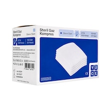 Steril Spanç 7,5 Cm X 7,5 Cm 4 Katlı 100 Adet Kutu
