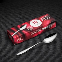 Avcı Elit 12 Adet Tatlı Kaşığı 18/10 Paslanmaz Çelik 2 Mm Genel