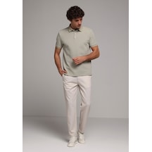 Colins Regular Fit Orta Bel Düz Paça Erkek Ekru Pantolon Cl1079345 Q1.v2 Ecr Ekru