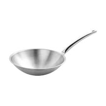 Indüksiyon Wok Tava 36 Cm Gri