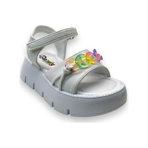 Tuğba Ortopedi 2011 Kız Çocuk Sandalet Beyaz